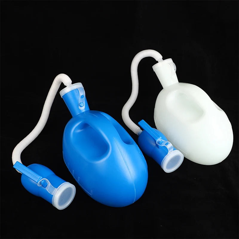 Portable Urinal Lid Outdoor Travel Car Use Includes Funnel Men Qme