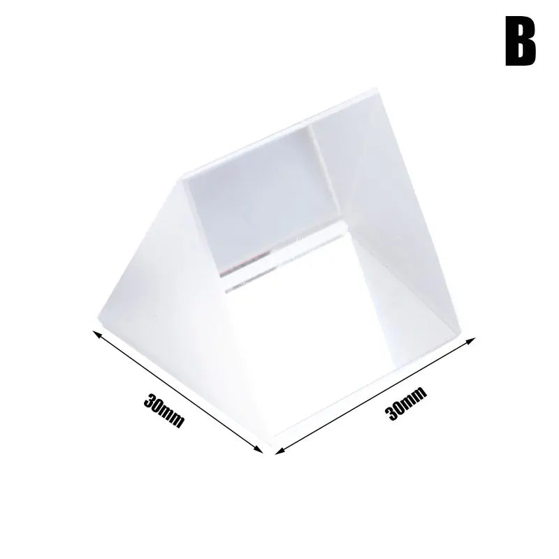 Triangular Prism Rainbow Prisma Crystal Glass Photographic Prisme Qme B