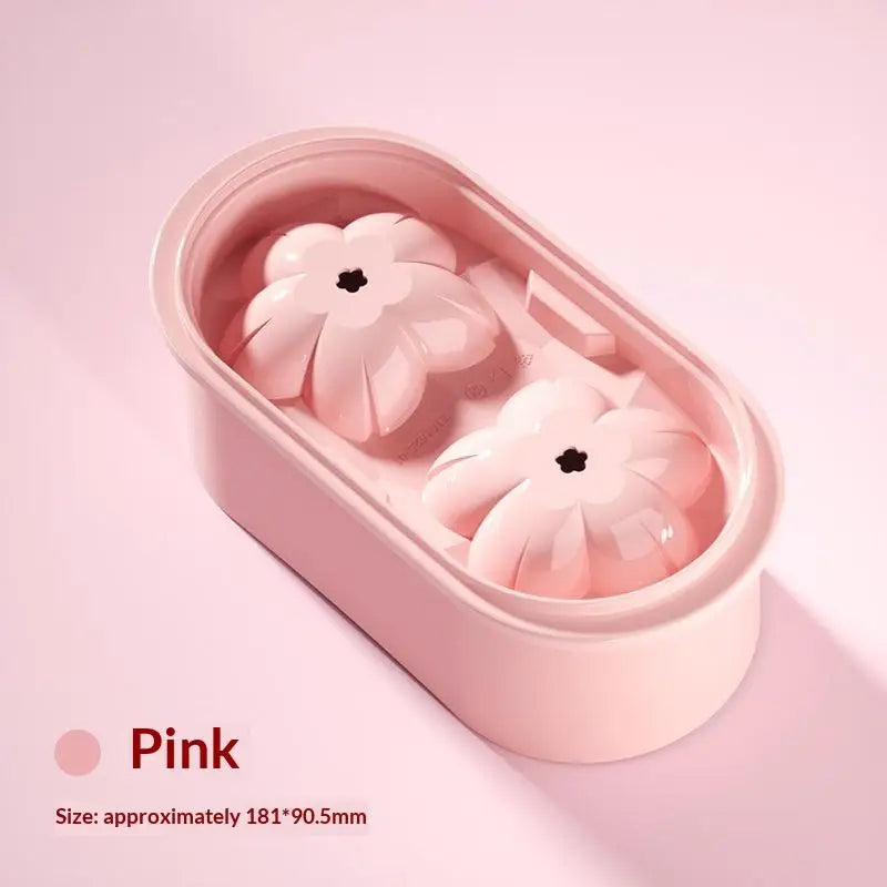 Reusable Ice Tray Ball Mold Flower Shape Cubes Effortless Dessert Qme A1
