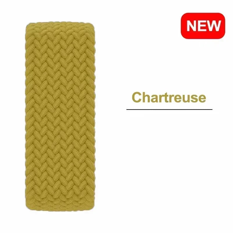 Band For Apple watch Series 10 46mm 42mm 9 7 8 5 SE 6 44mm 45mm 40mm 38 41mm Ultra 49mm bracelet correa Braided Solo Loop Strap Qme