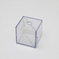 Mini Cube Triangle Fruit Shaping Mold Reusable Transparent Plastic Qme B