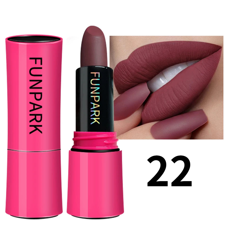25 Colors Lipstick Non Stick Cup Matte Lip Gloss Waterproof Long Sexy
