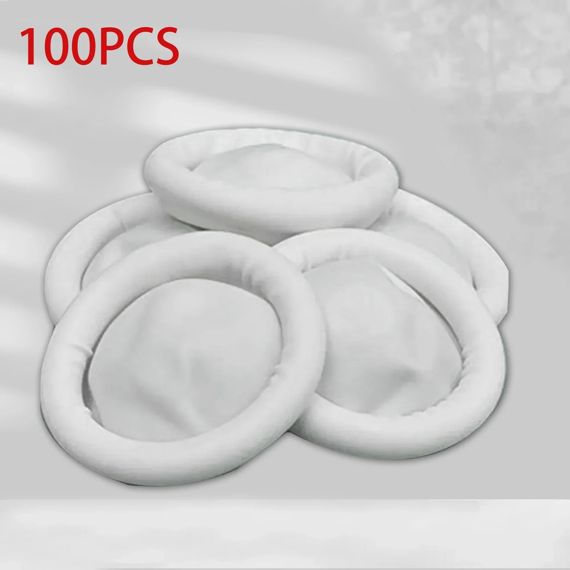 Sterile Disposable Powder Free Industrial Electronic Latex Fingertips Protector Gloves Watch Repair Tool for Watchmaker Kit Qme White 100 PCS