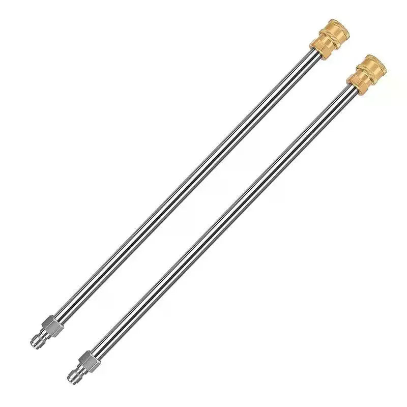 High-Quality Stainless Steel Pressure Washer Extension Wand With Quick Connect (1/4 Inch) – Heavy-Duty Upgrade Qme