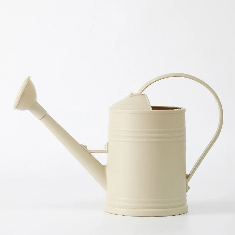 1Pc 2L Long Spout Watering Can Practical Gardening Water Pot for Indoor Outdoor Flower Plant Garden Potted Care Tools. Qme A1 Beige