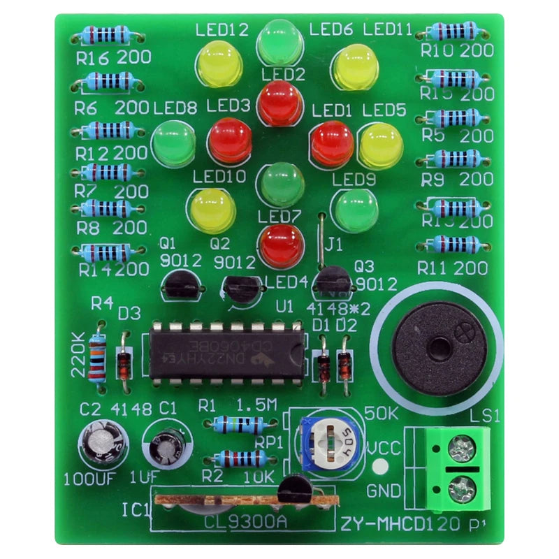 DIY Electronic Creation Dream-inspired Lantern Music Box PCB Circuit Qme