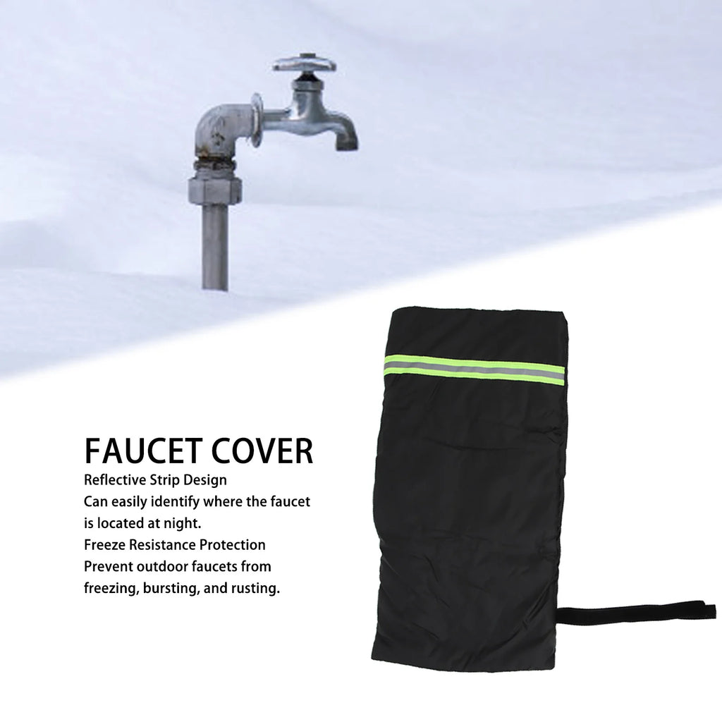 Faucet Antifreeze Cover For Winter Warmth Suitable For Outdoor Camping And Rv Faucets Warm Keeping Freeze Resistance Qme