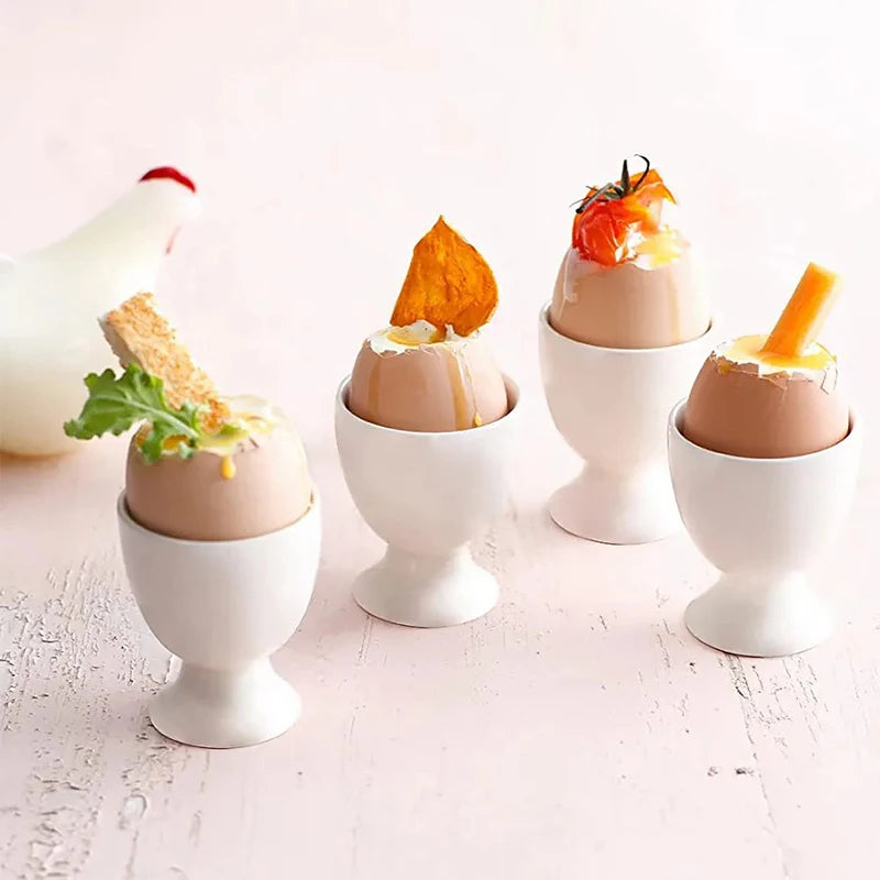 Egg Cup Holder Boiled Eggs Stand Tool Caviar Breakfast Banquet Qme