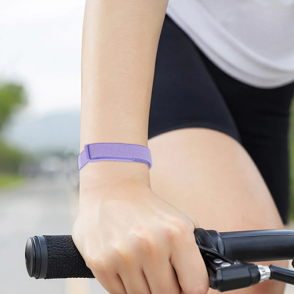 The New Woven Nylon Bicep Arm Band Replacement Strap For Google Fitbit Air Sport Fitness Tracker Adjustable Armband Accessories Qme