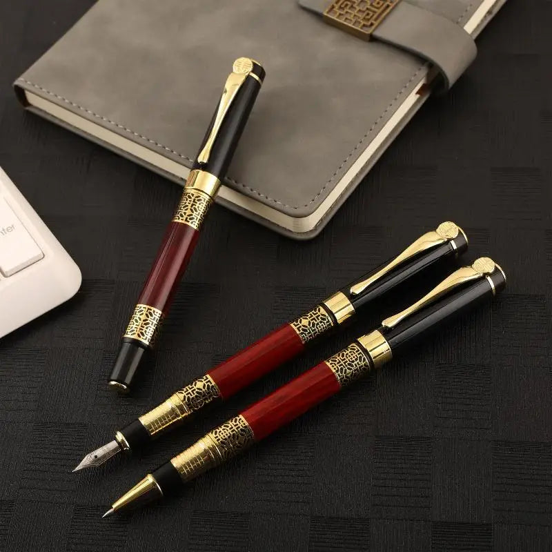 Smooth Writing Grain Fountain Pen Classic Texture Office School Qme