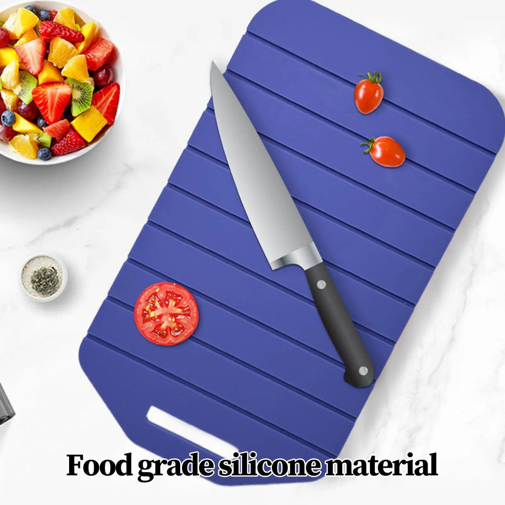 Cutting Board Silicone Foldable Flexible Portable Chopping Mat Qme