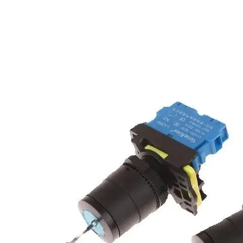 12v 220v 10A 2/3 Position 1/2NO 1/2NC On Off Knob Button Rotary Switch Selector With Keys 22mm LA36M Key Switch Qme