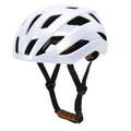Road Bike Helmet Aero Lightweight Helmet with 7 Ventilation Holes 13 Air Outlets Adjustable Fit for Cycling Qme WHITE M