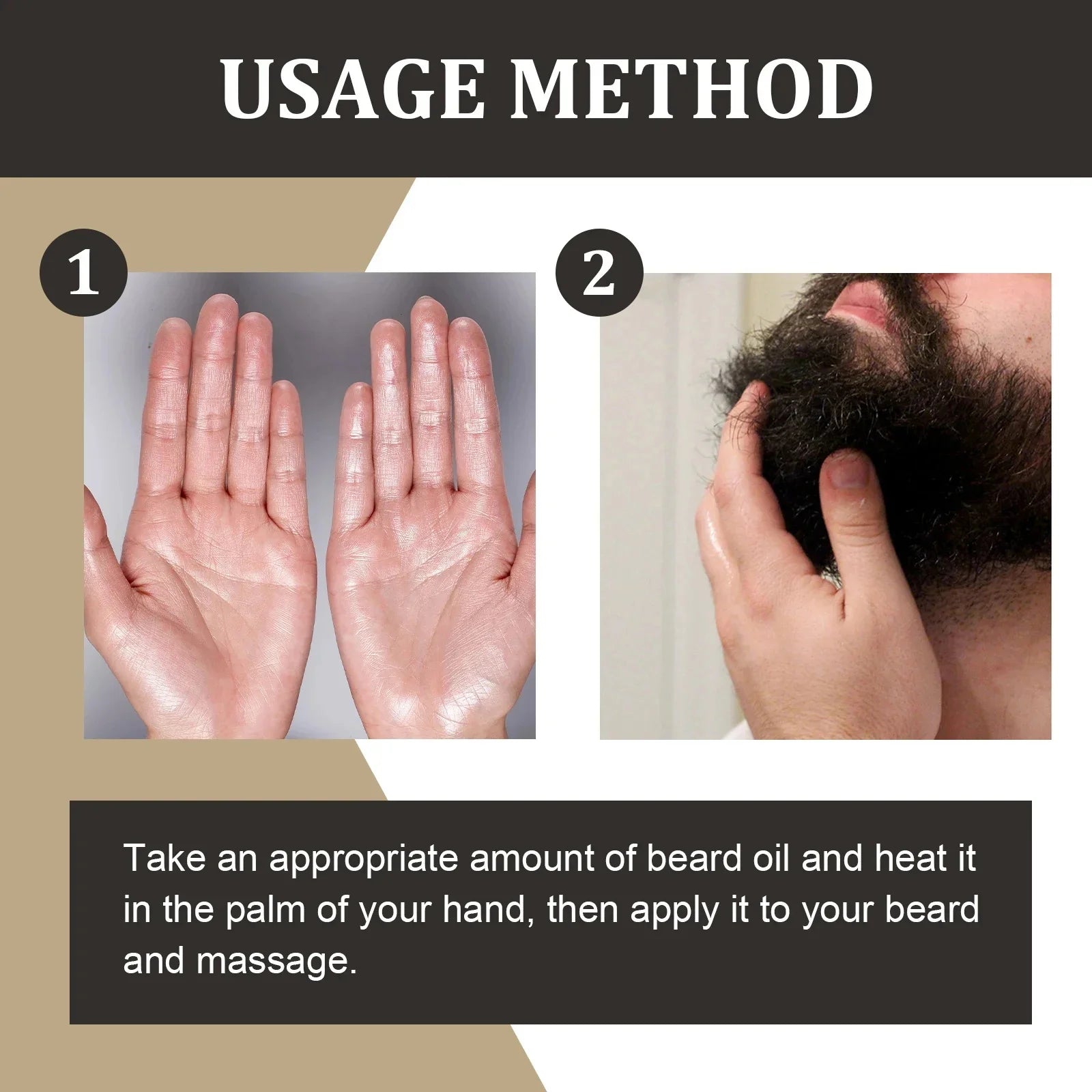 High Quality Fast Beard Growth Serum For Men Promote Beard Regrowth Thicker Longer Fuller Anti Hair Loss Essential Oil Hair Care Qme