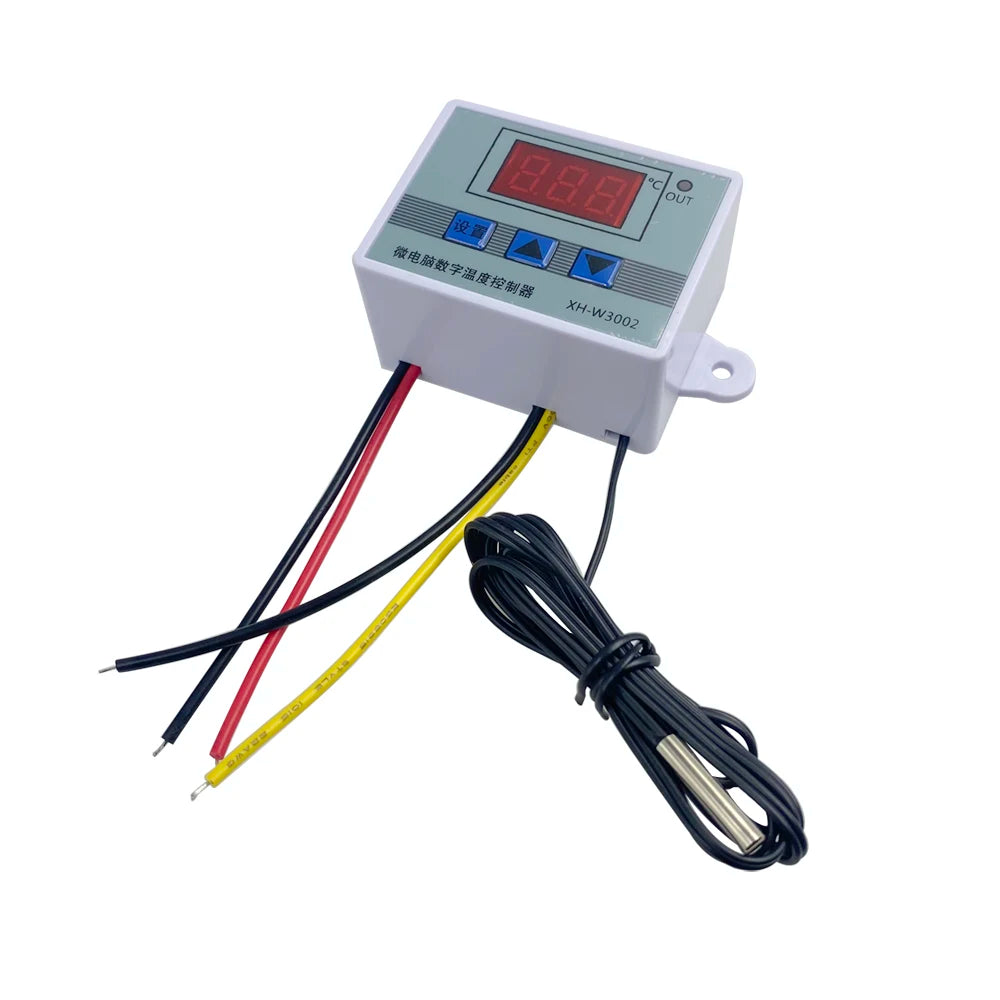 W3001 W3002 Digital Temperature Controller Thermostat Switch Qme