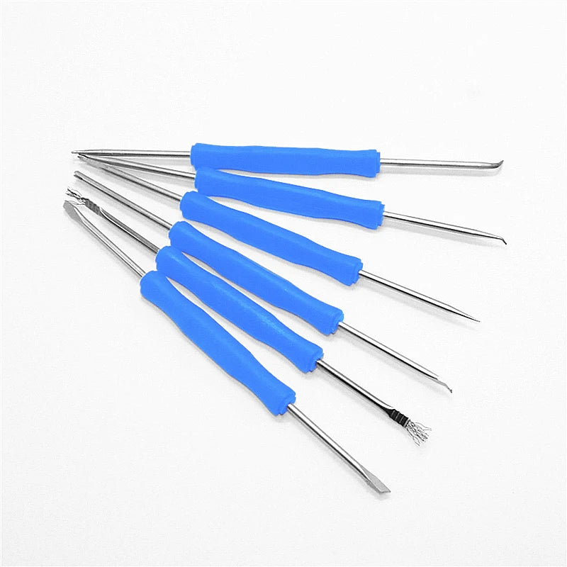 Electronic Heat Assist Repair Tool Welding Solder Soldering Station Qme 6PCS-l