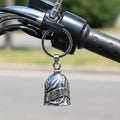 Motorcycle Bell Metal Charm with Rose Design Angel Bells for Motorcycles for Girls Cycling Adults Riders Women Christmas Men Qme Default Title