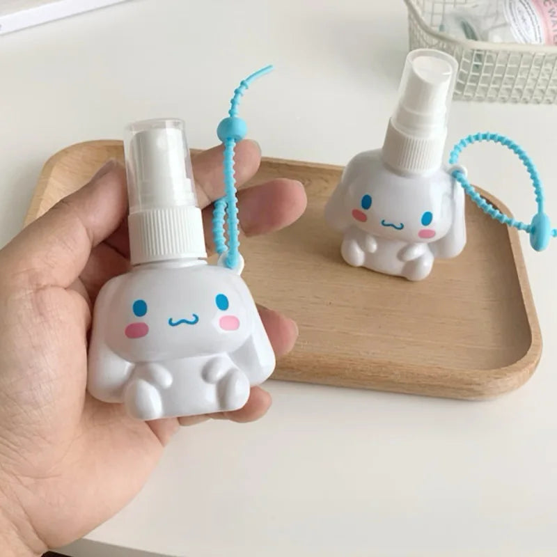 Hello Kitty Kuromi Cute Little Spray Bottle Plastic Spray Bottle Fine Mist Spray Bottle Toner Refill Bottle Qme 9