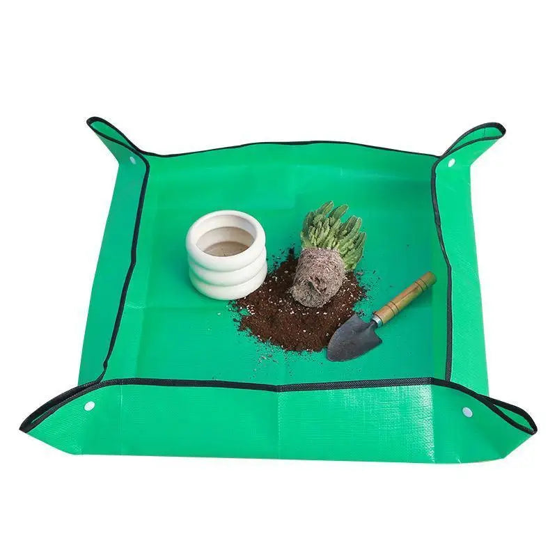 Plant Regeneration Mat Waterproof Transplant Portable Square Foldable Qme