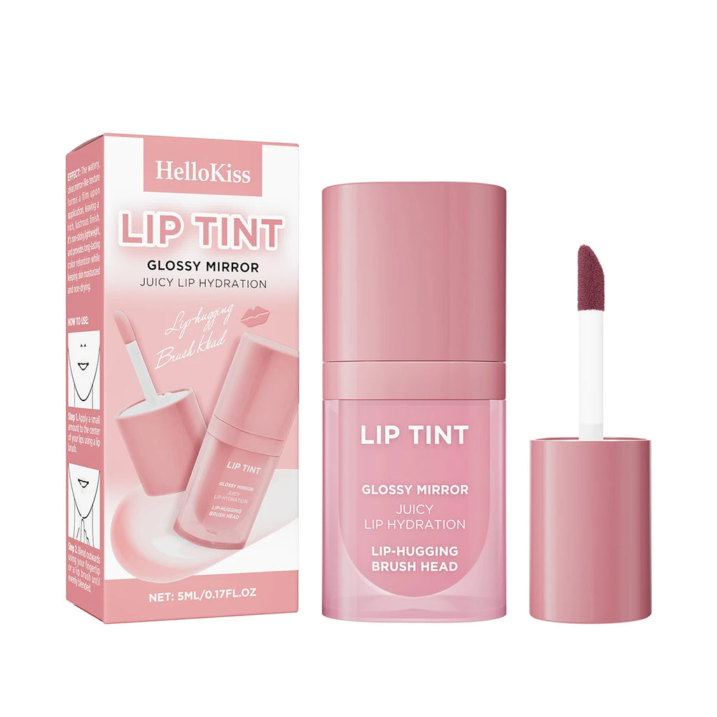 Velvet Lip Gloss Matte Lip Tint Waterproof Non-stick Cup Anti-fade Moisturizing Long Lasting Plump Lip Makeup Qme