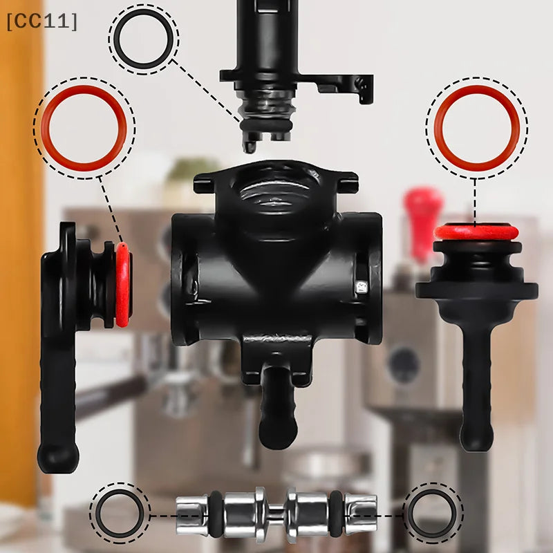 O-ring Seal Silicone Gasket Saeco Coffee Machine Brewing Group Spout Qme