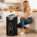 Empty Bottle Storage Basket Folding Kitchen Wastewater Collector Bag Qme Default Title