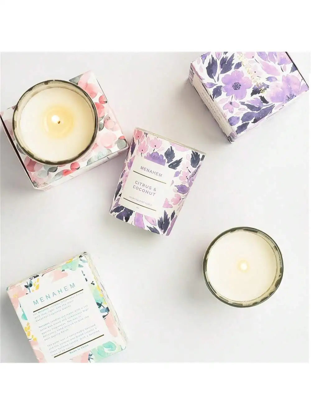 Aromatherapy Candles Soy Wax Bedroom Premium Light Luxury Room Qme