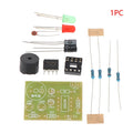 NE555 DIY Kit LED Flasher & Signal Generator Circuit With PCB For Electronics Education & Solder Practice. Qme 3PCS