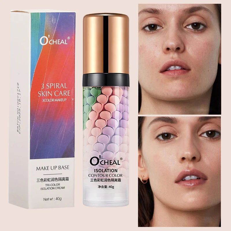 Three Mixed Isolation Cream Normal Primer Moisturizing Concealer Qme