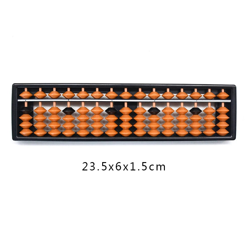 7 9 11 13 15 17 Digit Rods Standard Abacus Brown Bead Soroban Qme A5