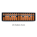 7 9 11 13 15 17 Digit Rods Standard Abacus Brown Bead Soroban Qme A5