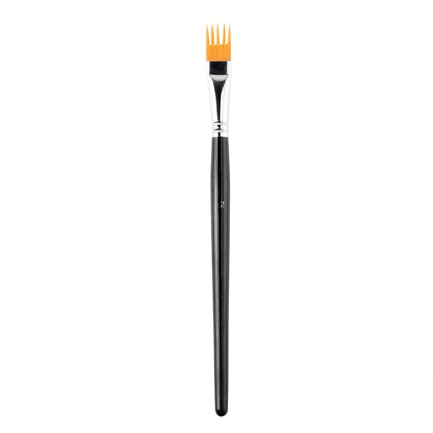 Nylon Bristle Watercolor Brushes - Available in Multiple Sizes for Artists' Variety of Painting Techniques, Painting Accessories Qme Size 2