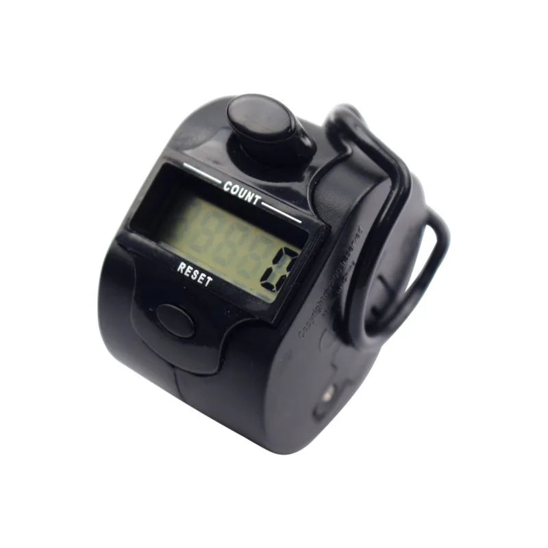 Tally Counter Hand Held Knit Row Clickers 5 Digit Number Handheld Qme Black