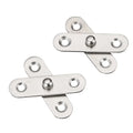Hinge Rotating Home Internal Door Wooden Door 360 Degree Accessories Door Hardware Pivot Repair Stainless Steel Qme A