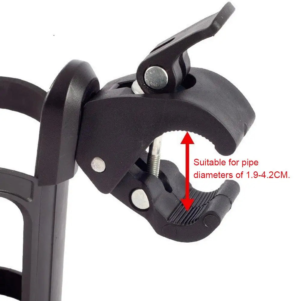 Stroller Cup Holder Phone Water Bottle 2-in-1 Milk Pram Wheelchair Qme