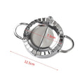 Stainless Steel Dumpling Maker Skin Mold Ravioli Press Pie Making Qme Small