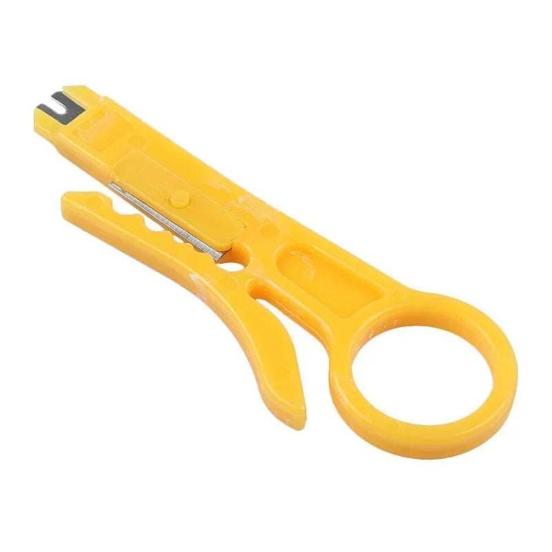 Stripping Crimping Pliers Network Cable Clamp Pliers +Professional Network Cable Tester RJ45 RJ11 RJ12 CAT5 UTP LAN Cable Tester Qme