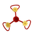 Portable Detachable Hummingbird Feeder Outdoor Hanging Garden Bird Qme Red