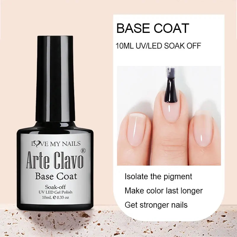 Arte Clavo Summer Nails Tip Candy Series Jelly Gel Nail Polish Blue
