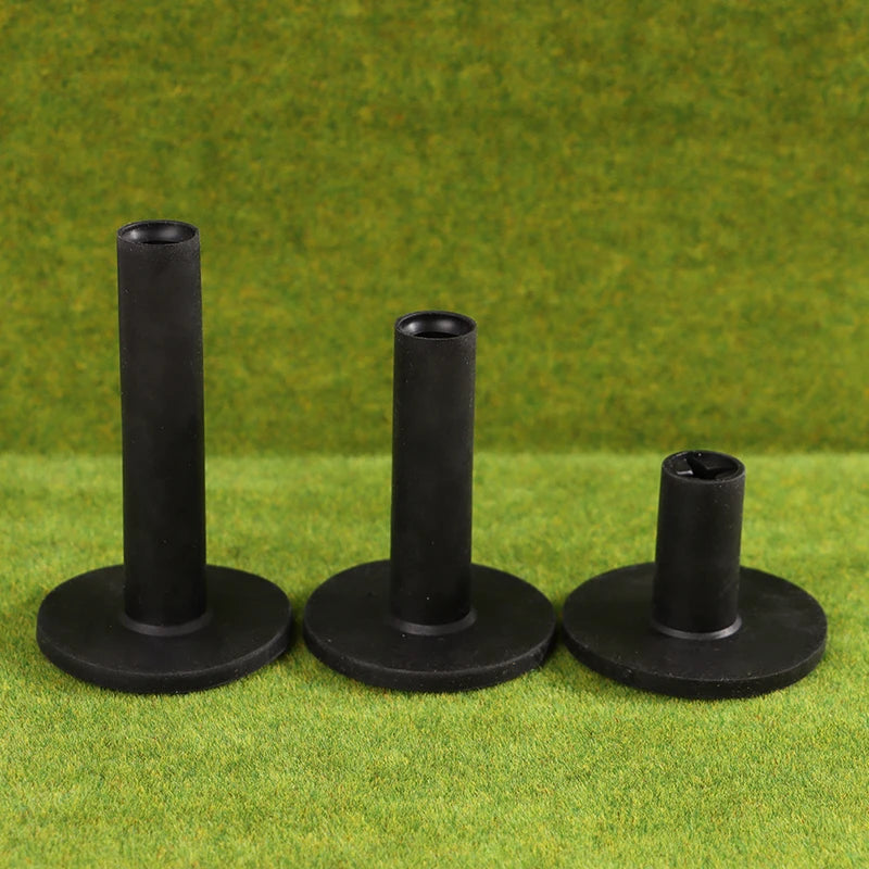 Durable Rubber Golf Tees Holder Driving Range Tee Practice 4 Heights Qme