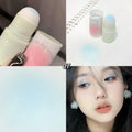 Cream Taro Pink Blush Stick Cute Rouge Face Orange Blue Purple Blusher Matte Low-saturation Makeup Cheek Stick Lasting Cosmetics Qme A07