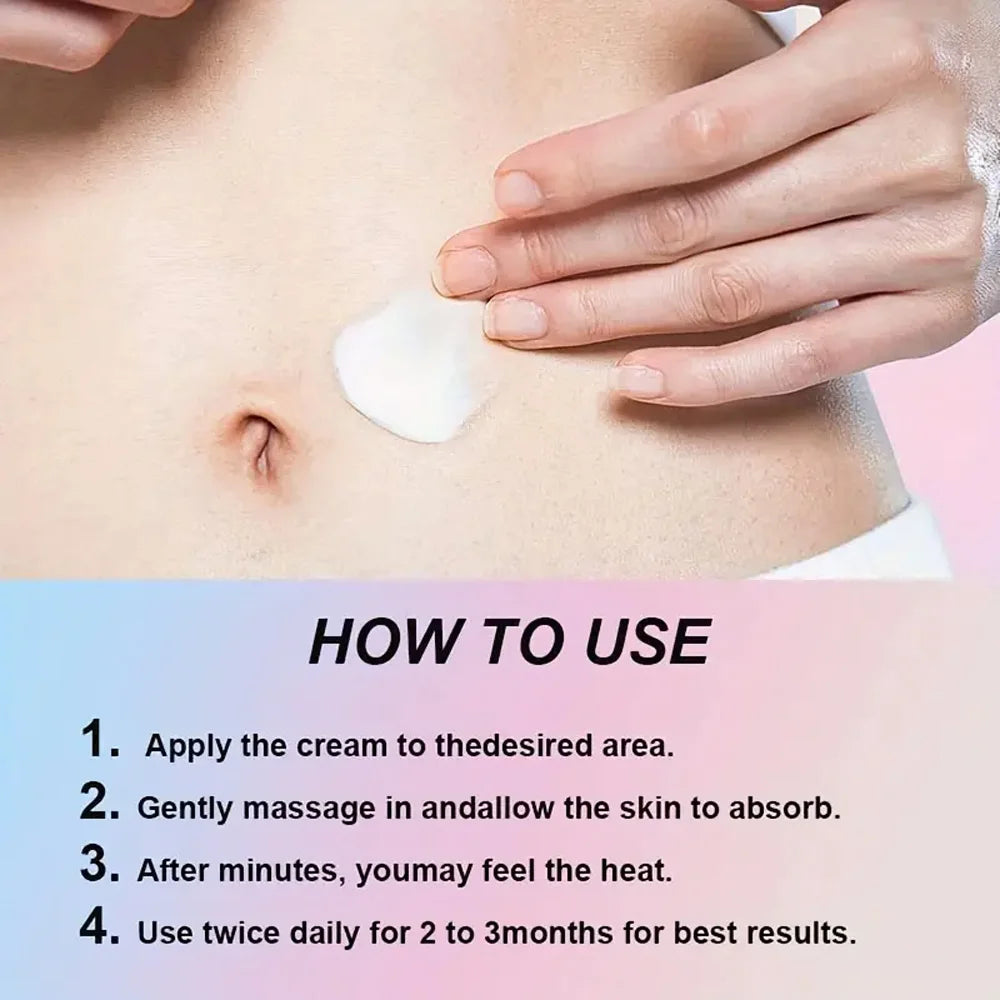 New Firming body cream, contains collagen, can tighten the abdomen, thighs and buttocks, has a moisturizing effect 50g Qme