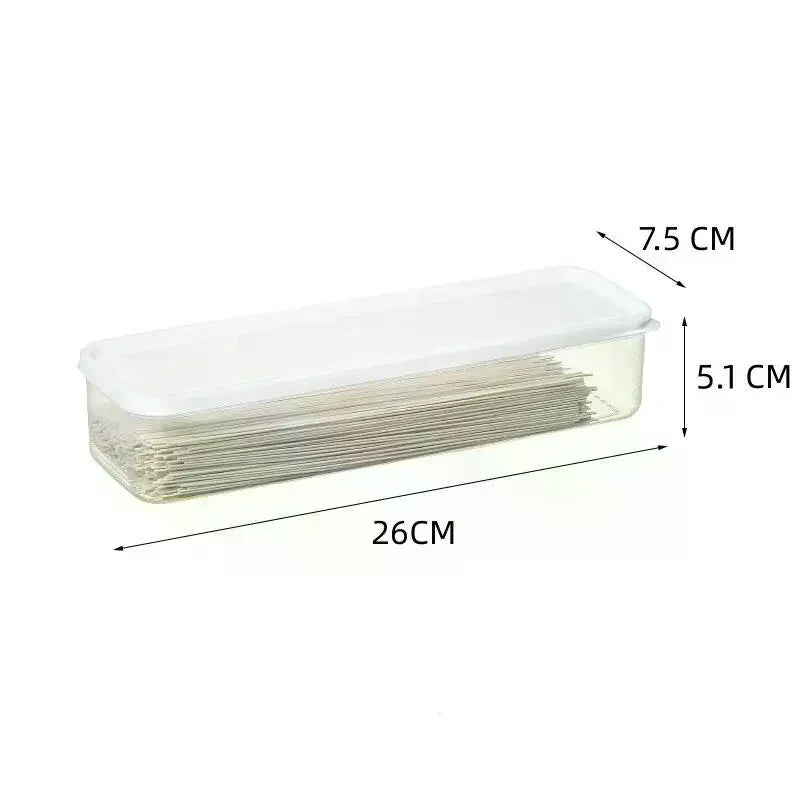 Storage Box Fresh-keeping Food Container Cold Refrigerator Sealed Qme
