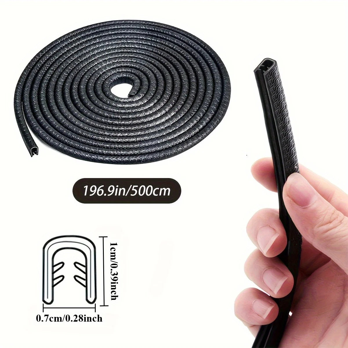 5-meter-long edge guard for the car door - enhances safety Qme