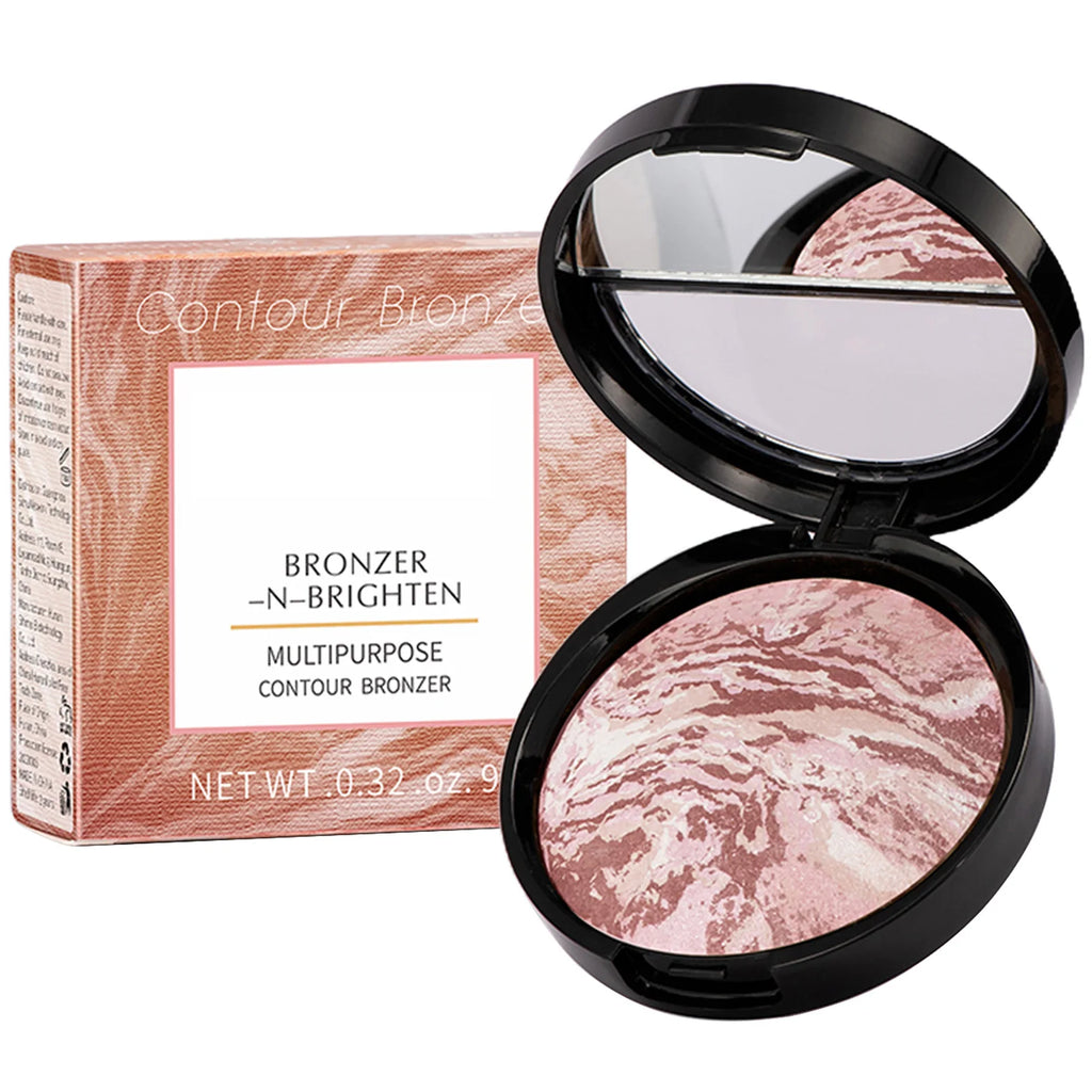 Blush Palette Makeup Multi-colored Bright Light Long Lasting Natural Qme 07 China Mainland