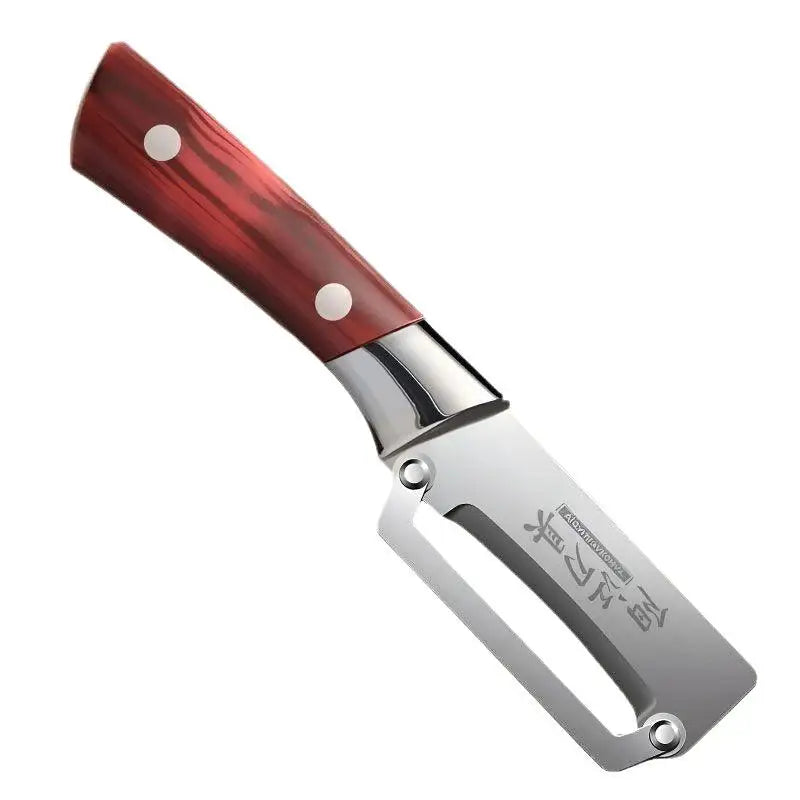 Stainless Steel Peeler Plastic Handle Peeling Slicing Fruits Qme A