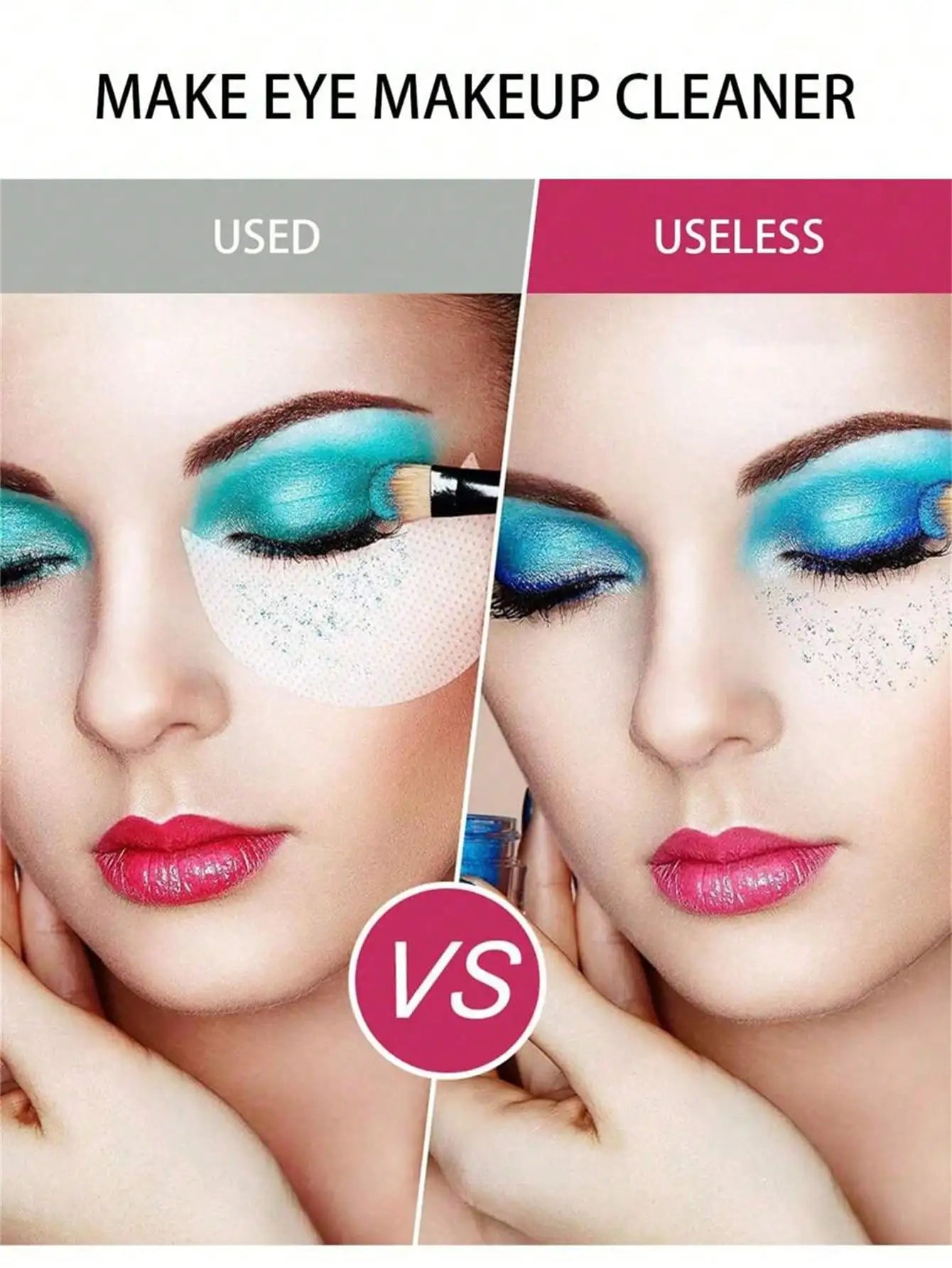 Eye Shadow Protection Stickers Eyeliner Breathable Makeup Tools Covers Qme