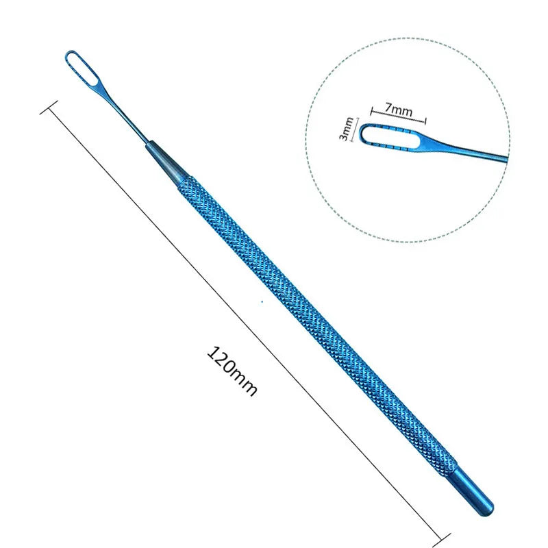 Ophthalmic Eye Lens Loop Stainless Steel Titanium Alloy Instrument Qme