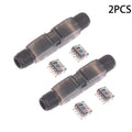Terminal Network Extension Cable Tool-less Connector Extender Qme 2PCS