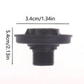 For HP100/HP101/HP102 Milking Machine Vacuum Pulsator Adapter Black Base Dairy Milking Accessories Qme black